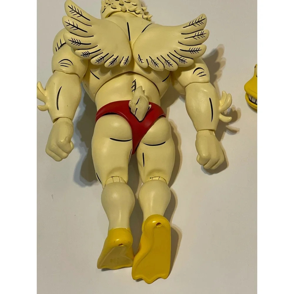 Super7 Ultimates Darkwing Duck Quackerjack Action Figure Kids Yellow Plastic 90s